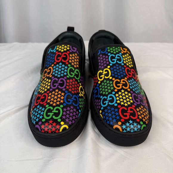Gucci Psychedelic Slip-On Men's Shoes - Picture 2 of 9
